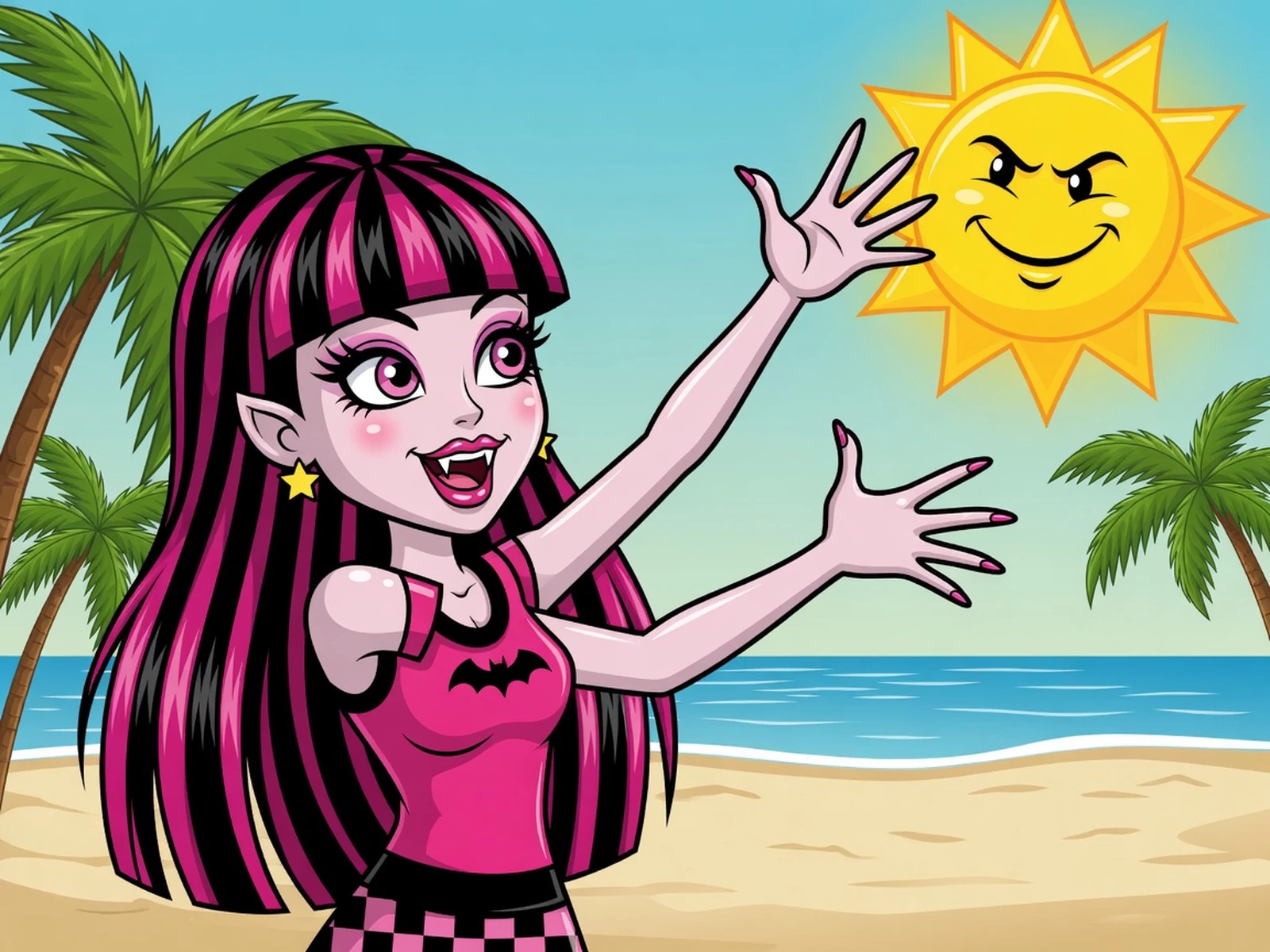 Monster High - Scary Sun Icon