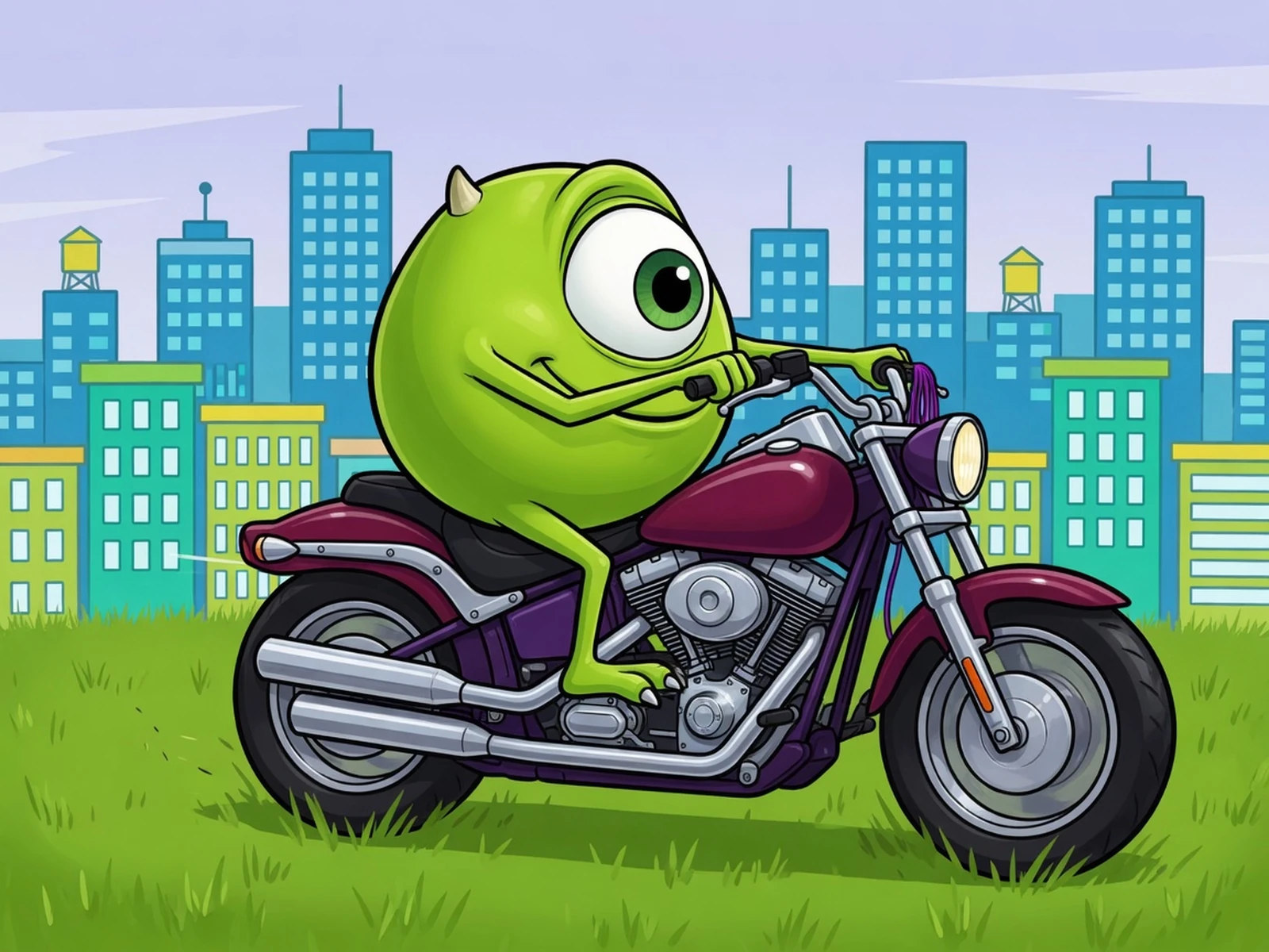 Play Monsters University Bike