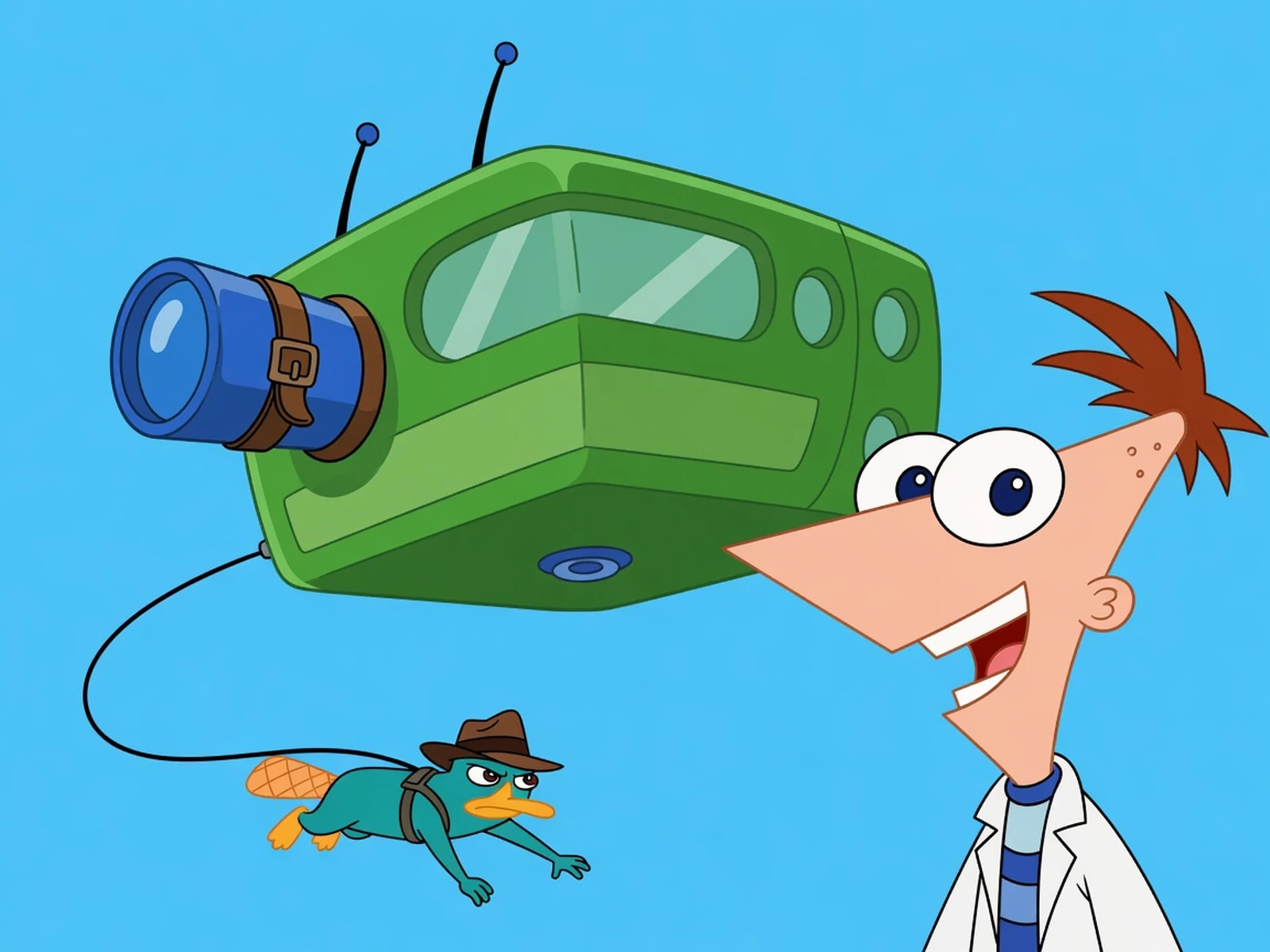 Phineas And Ferb - Down Perry-Scope Icon