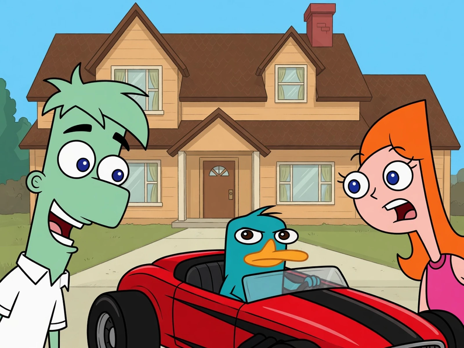 Phineas And Ferb - The Fast and the Phineas Icon