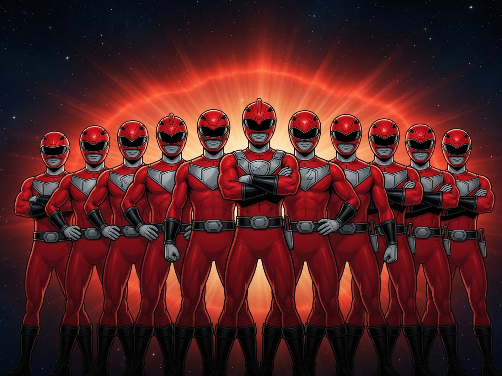 Power Rangers 20th Anniversary - Forever Red Icon