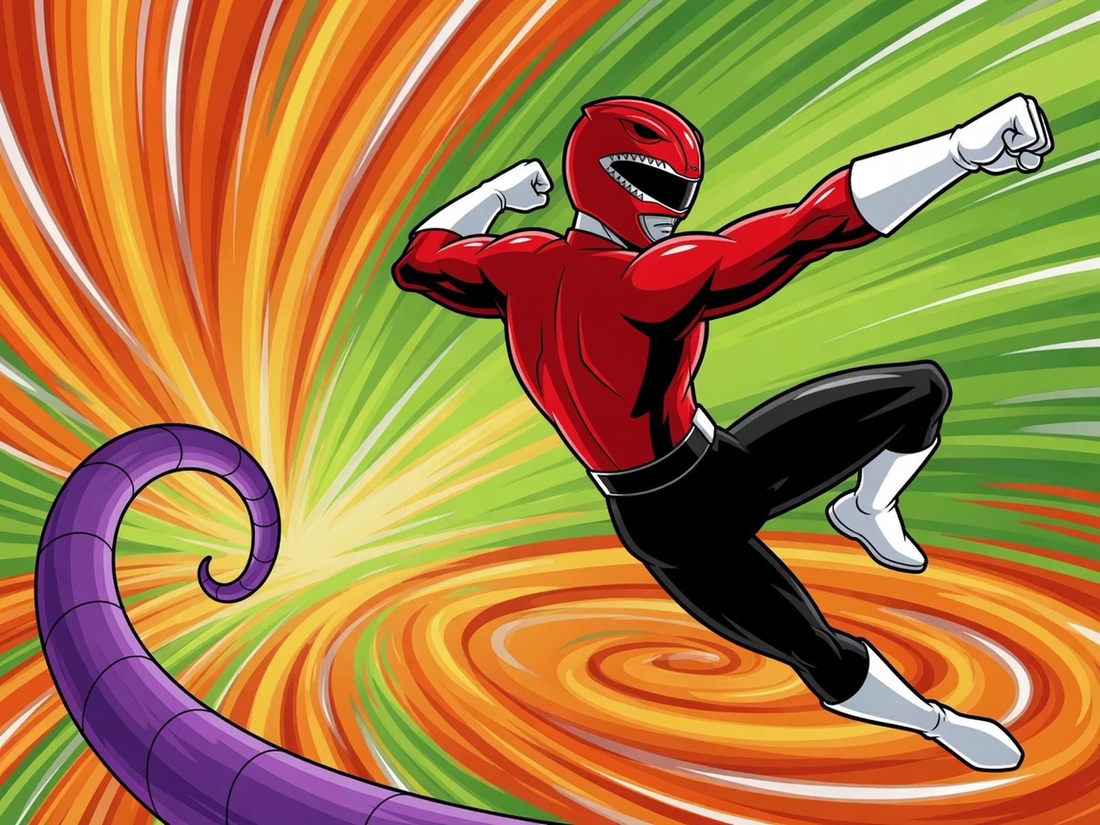 Play Power Rangers - Flip Out