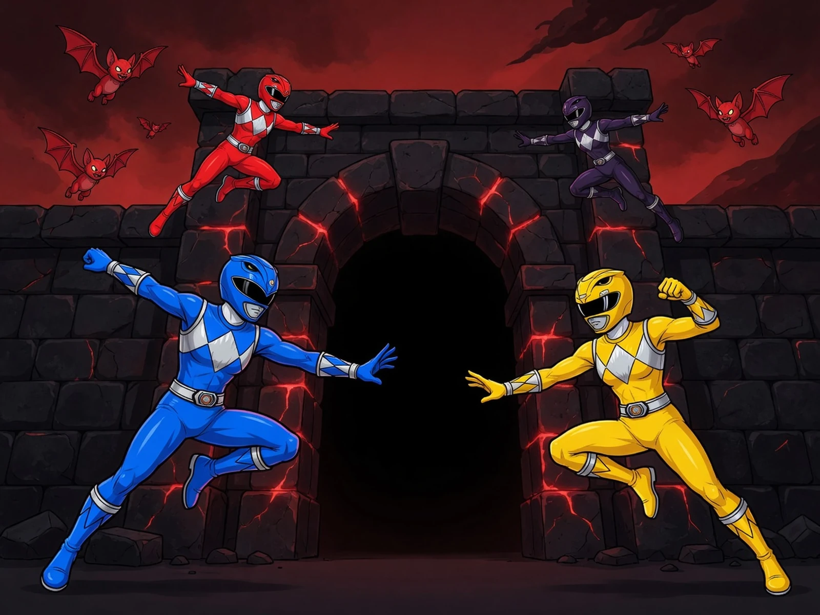 Power Rangers - Gates Of Darkness Icon