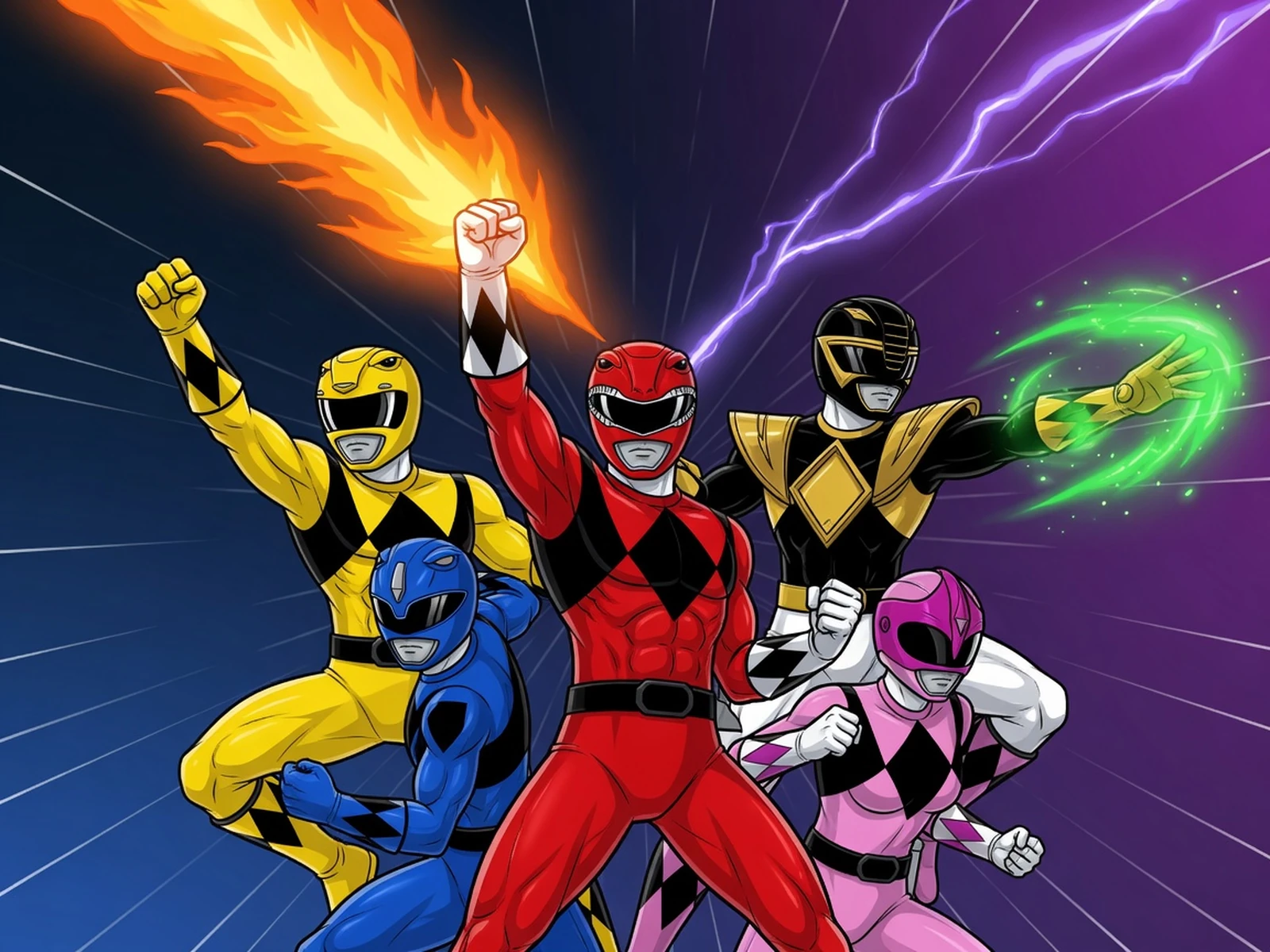 Power Rangers - Never Surrender Icon