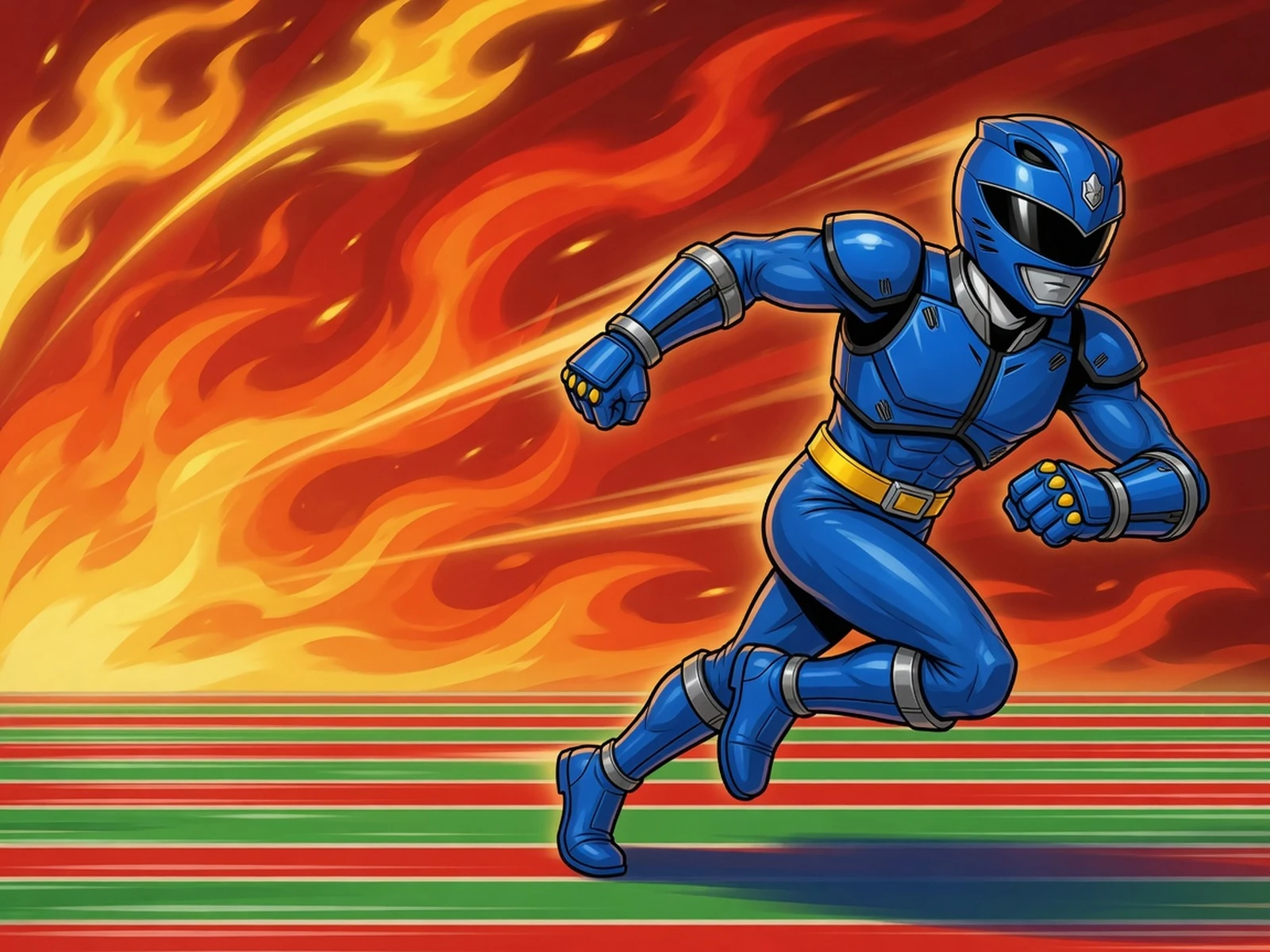 Power Rangers Samurai - Fireball Run Icon