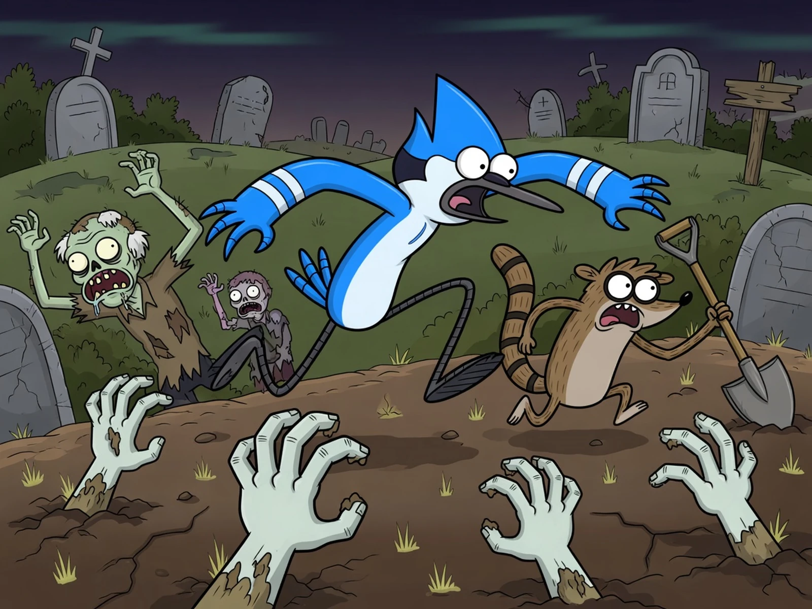 Play Regular Show - Nightmare-Athon