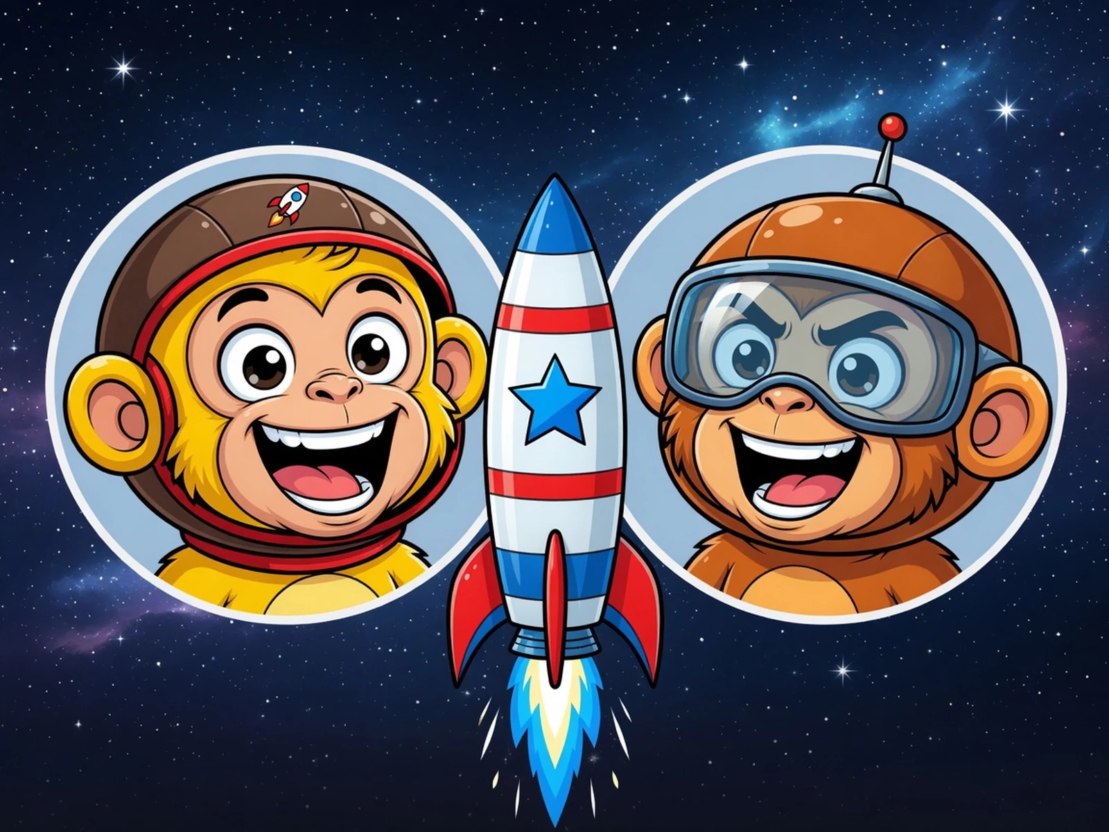 Rocket Monkeys - Monkeys on a Mission Icon