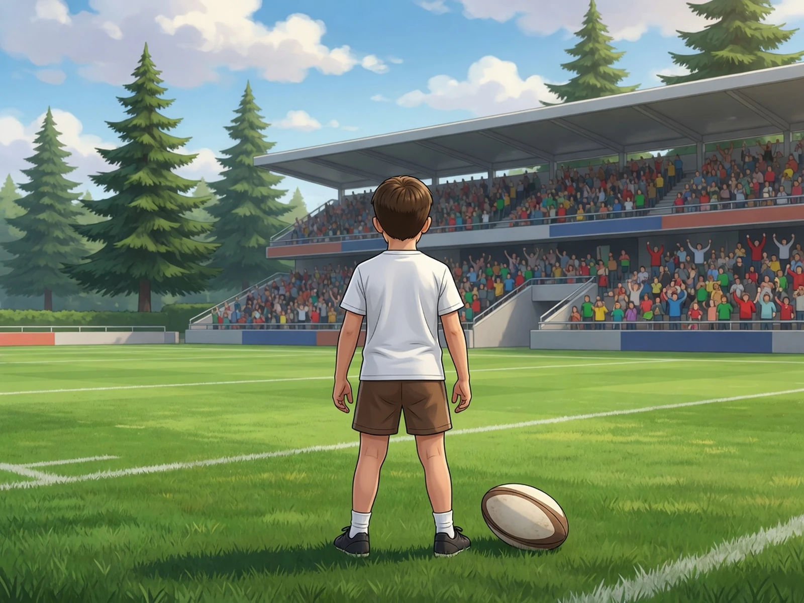 Rugby penalty kick Icon