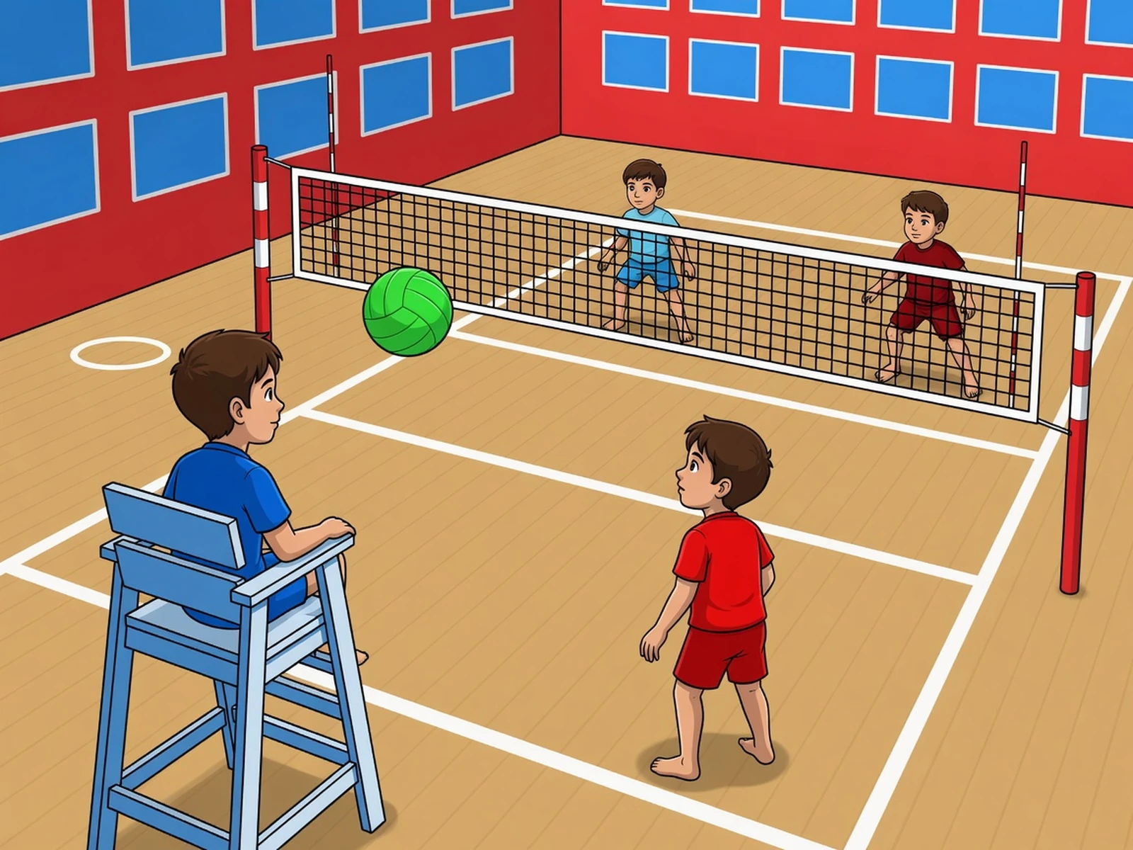 Play Rule the Beach Volleyball