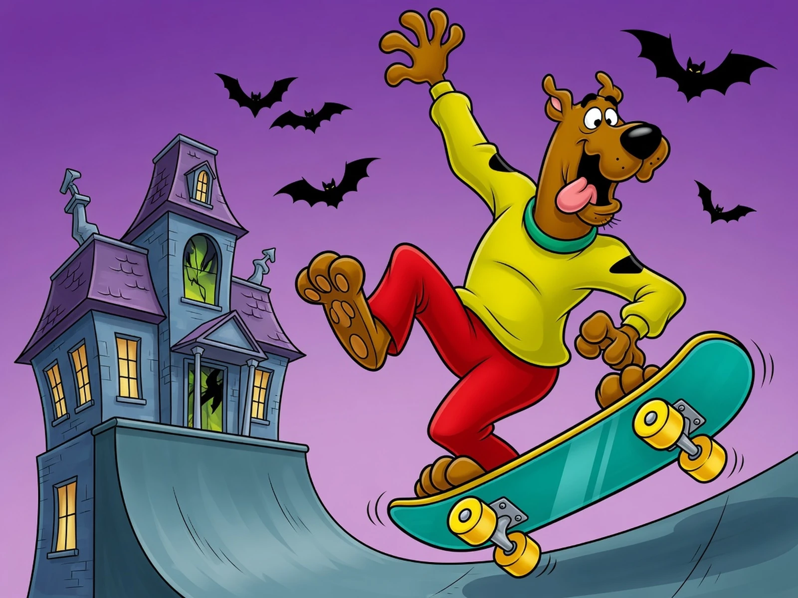 Scooby Doo - Big Air 2 - The curse of the half pipe Icon