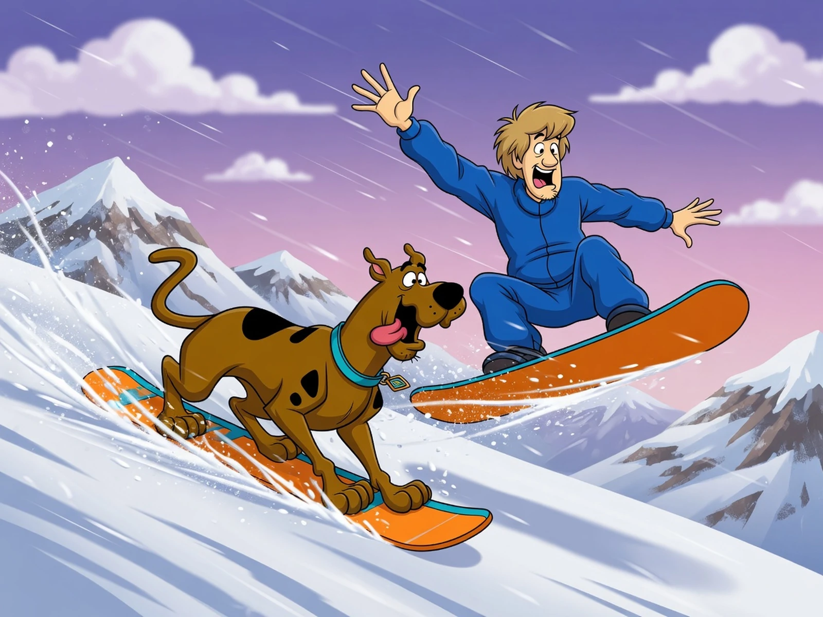 Scooby Doo - Big Air Snow Show Icon