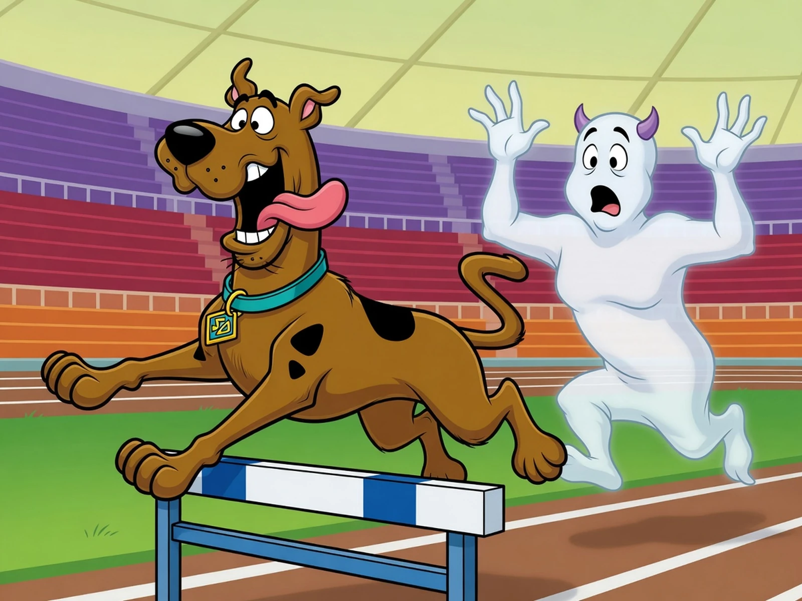Play Scooby Doo - Hurdle Race