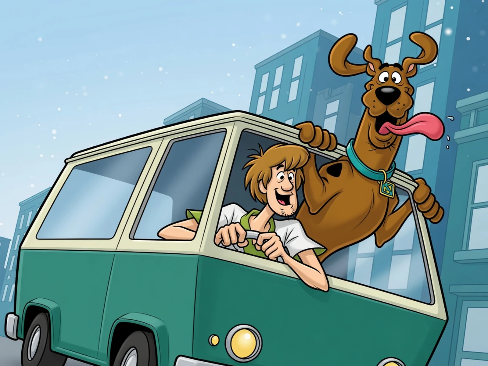Scooby Doo - Mystery Machine Street Race Icon