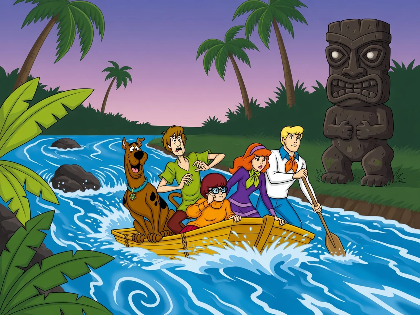 Play Scooby Doo - River Rapids Rampage