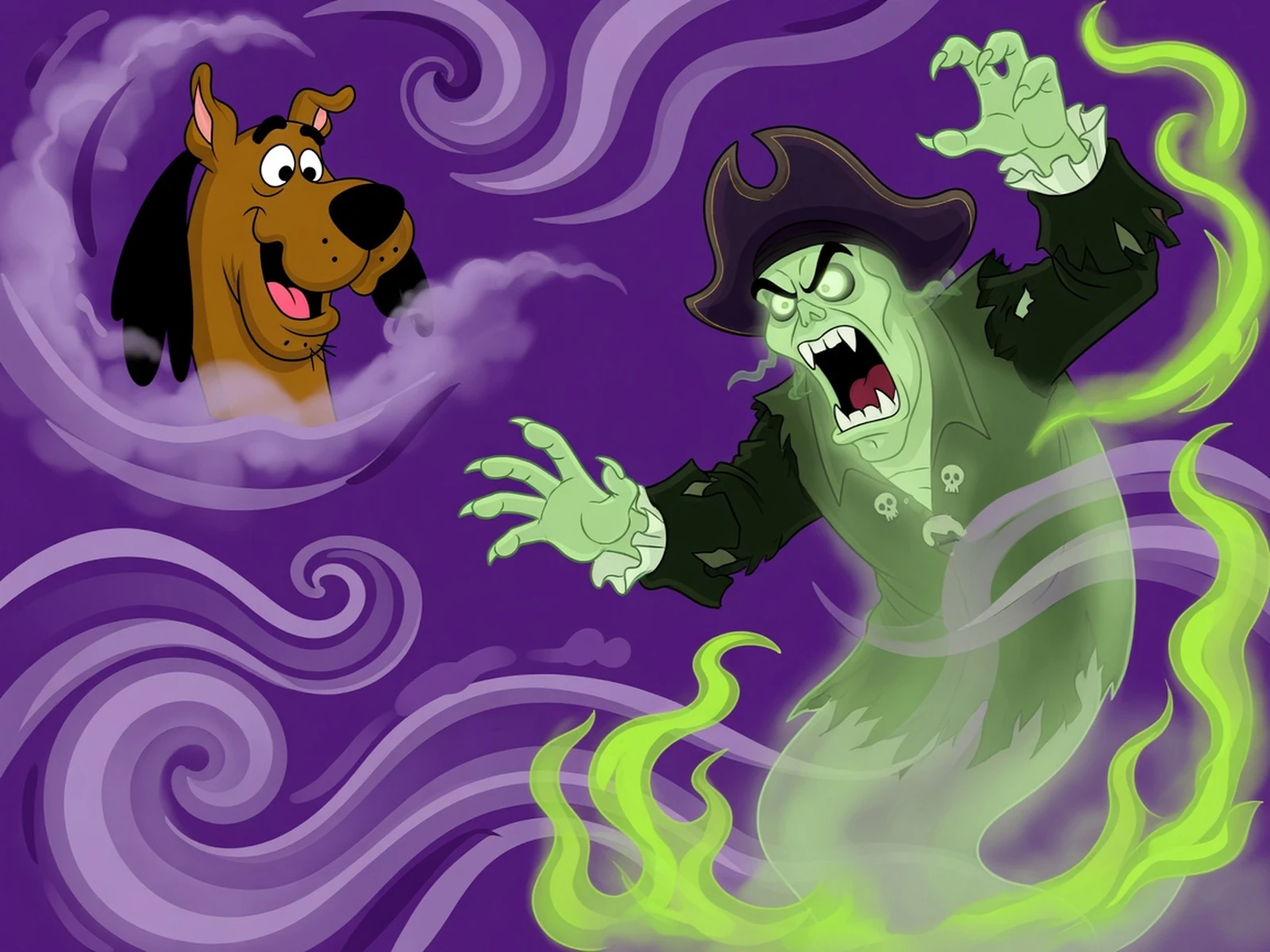 Play Scooby Doo - The Ghost Pirate Attacks!