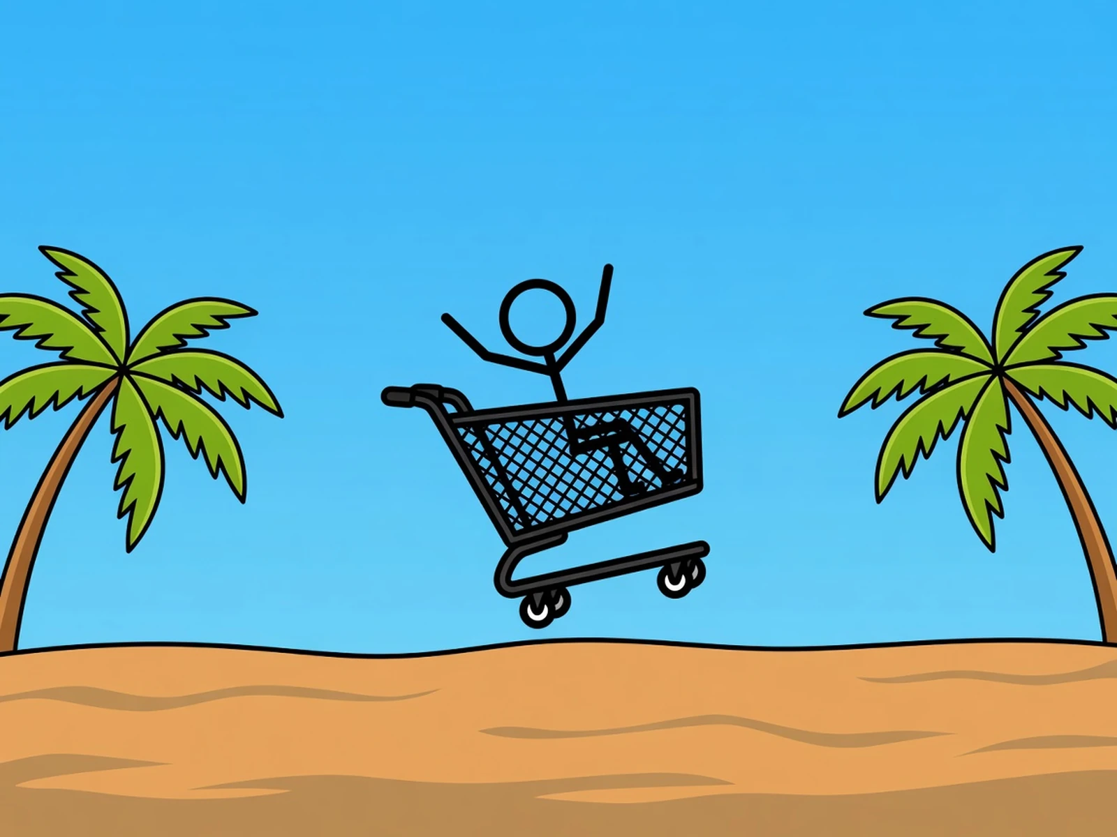 Play Shopping Cart Hero 2