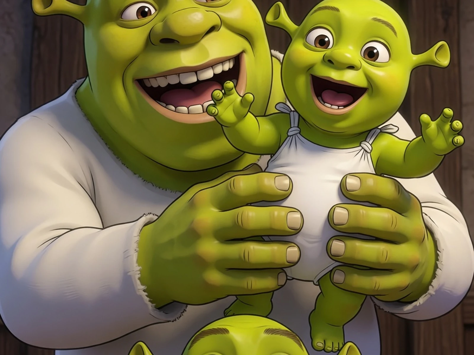 Shrek - One Baby Word Scramble Icon
