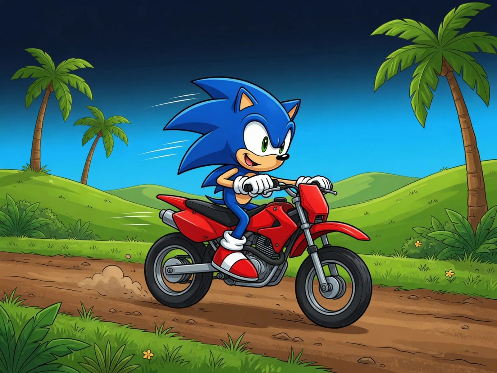 Play Sonic the Hedgehog Moto