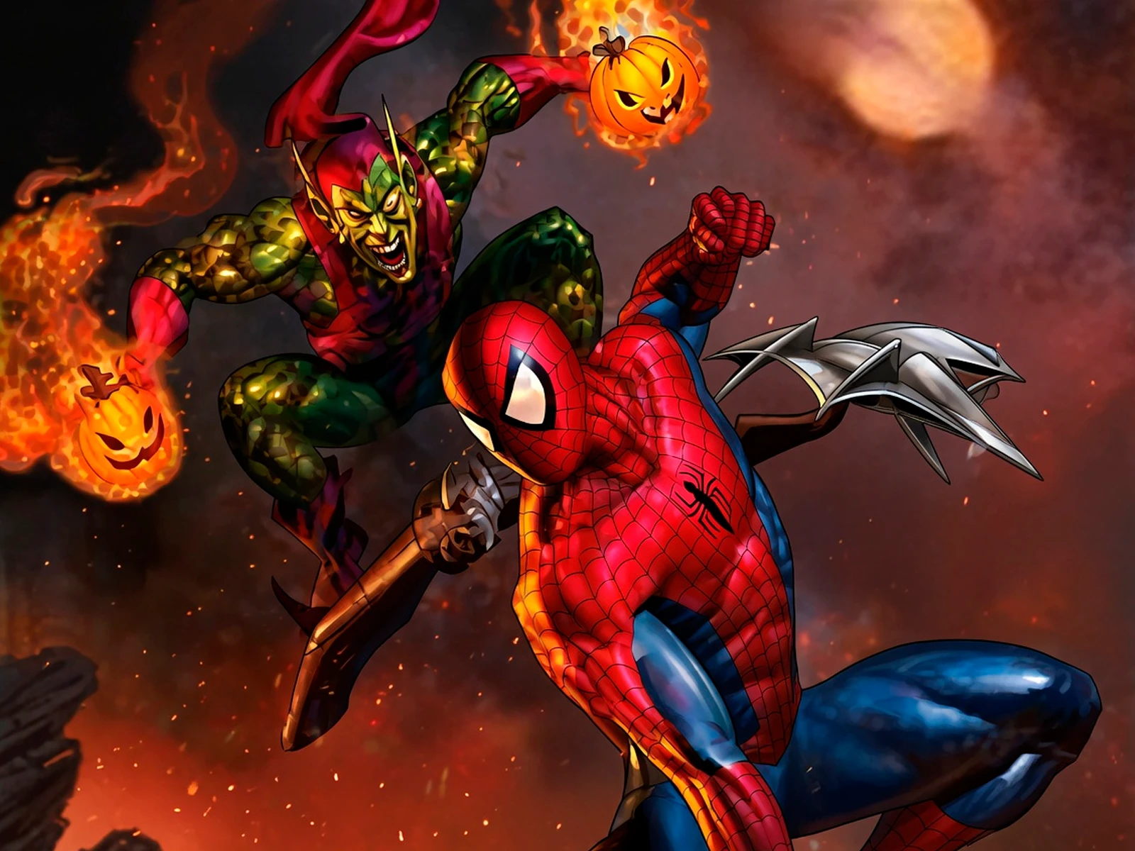 Play Spiderman Vs Green Goblin