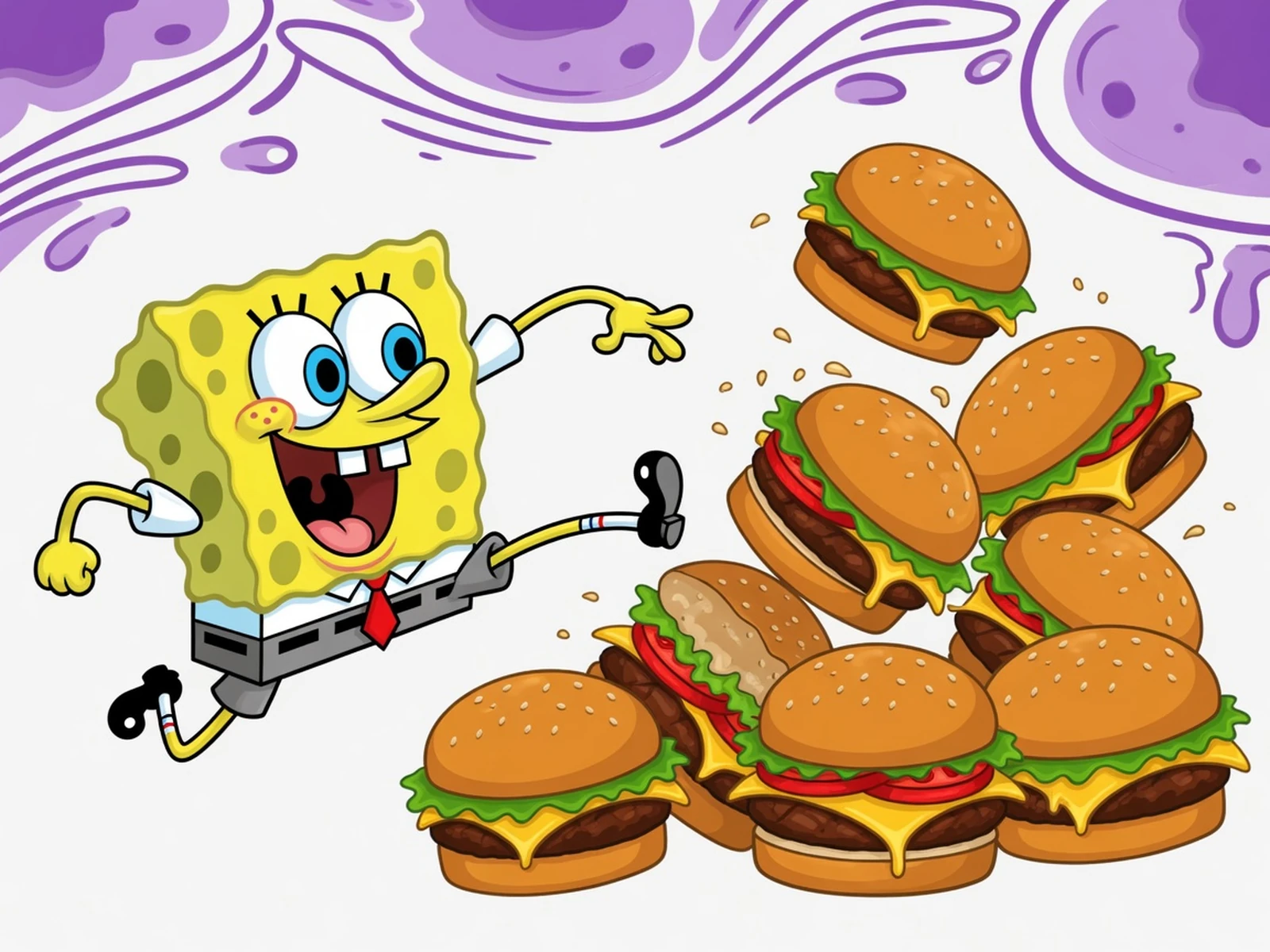Play Sponge Bob - Patty Panic