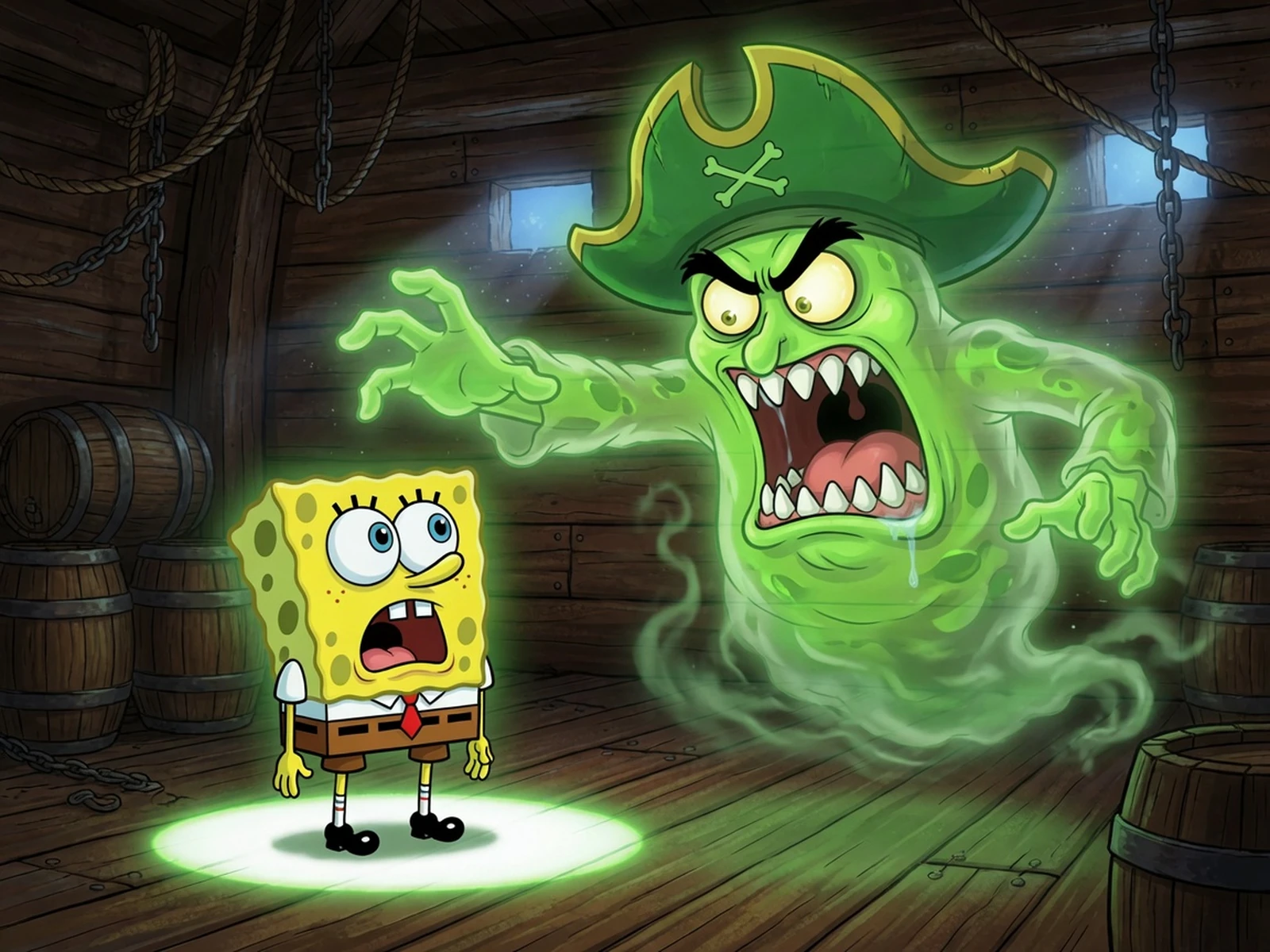 SpongeBob - Ship o Ghouls Icon