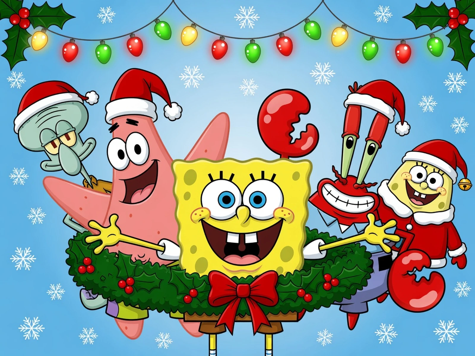 SpongeBob SquarePants - It is a SpongeBob Christmas Icon