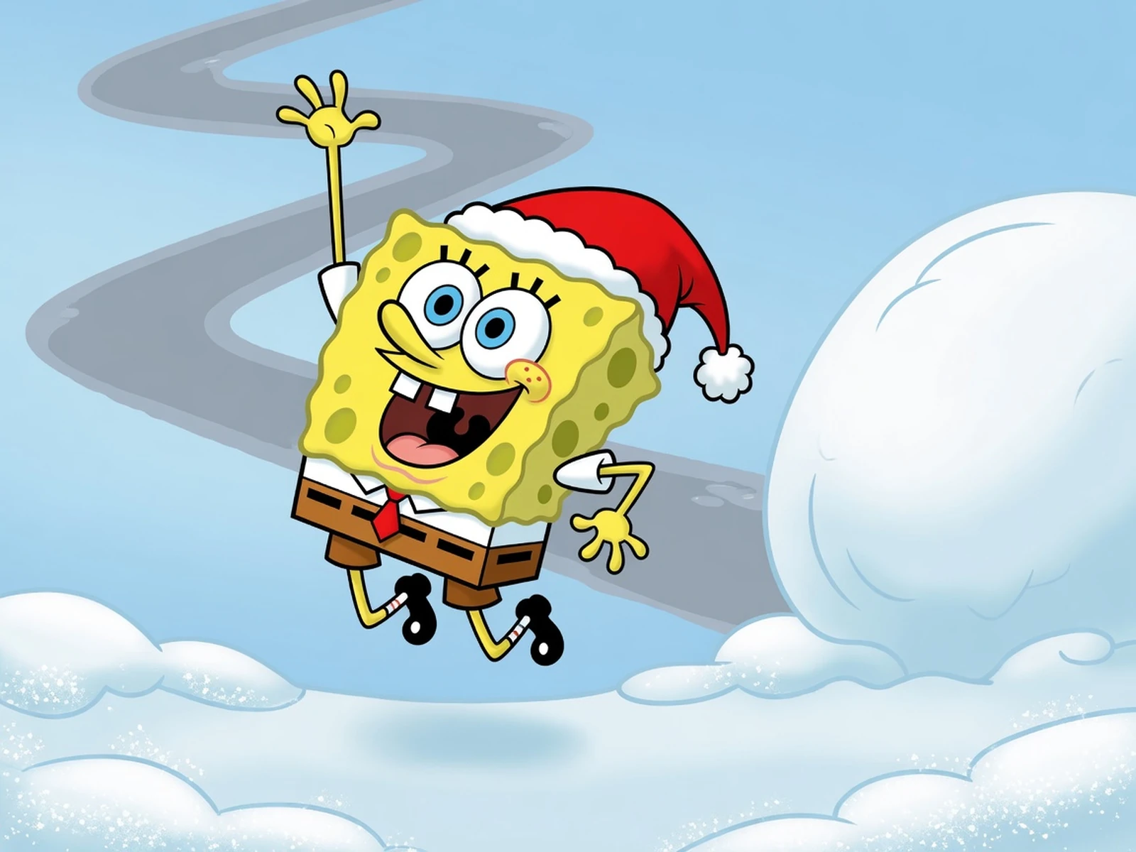 Play SpongeBob SquarePants - Winter Runderland