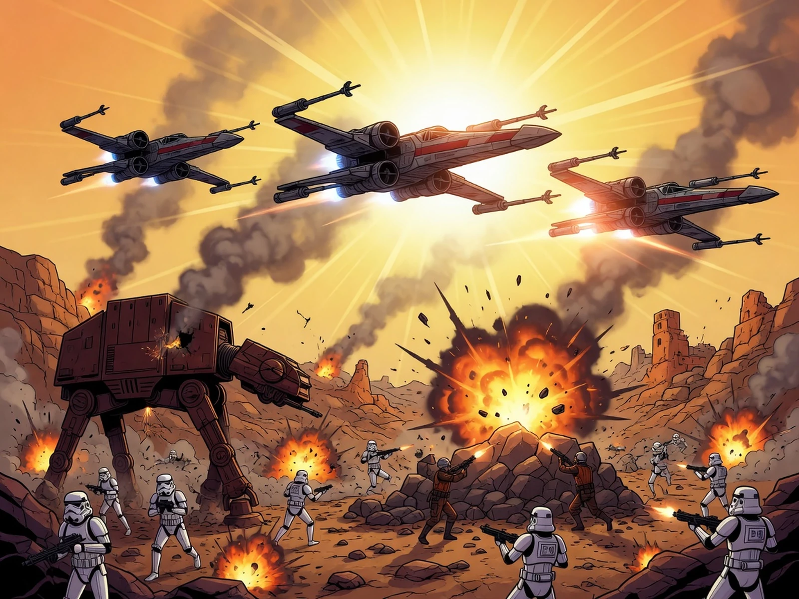 Star Wars - Air Strike Icon
