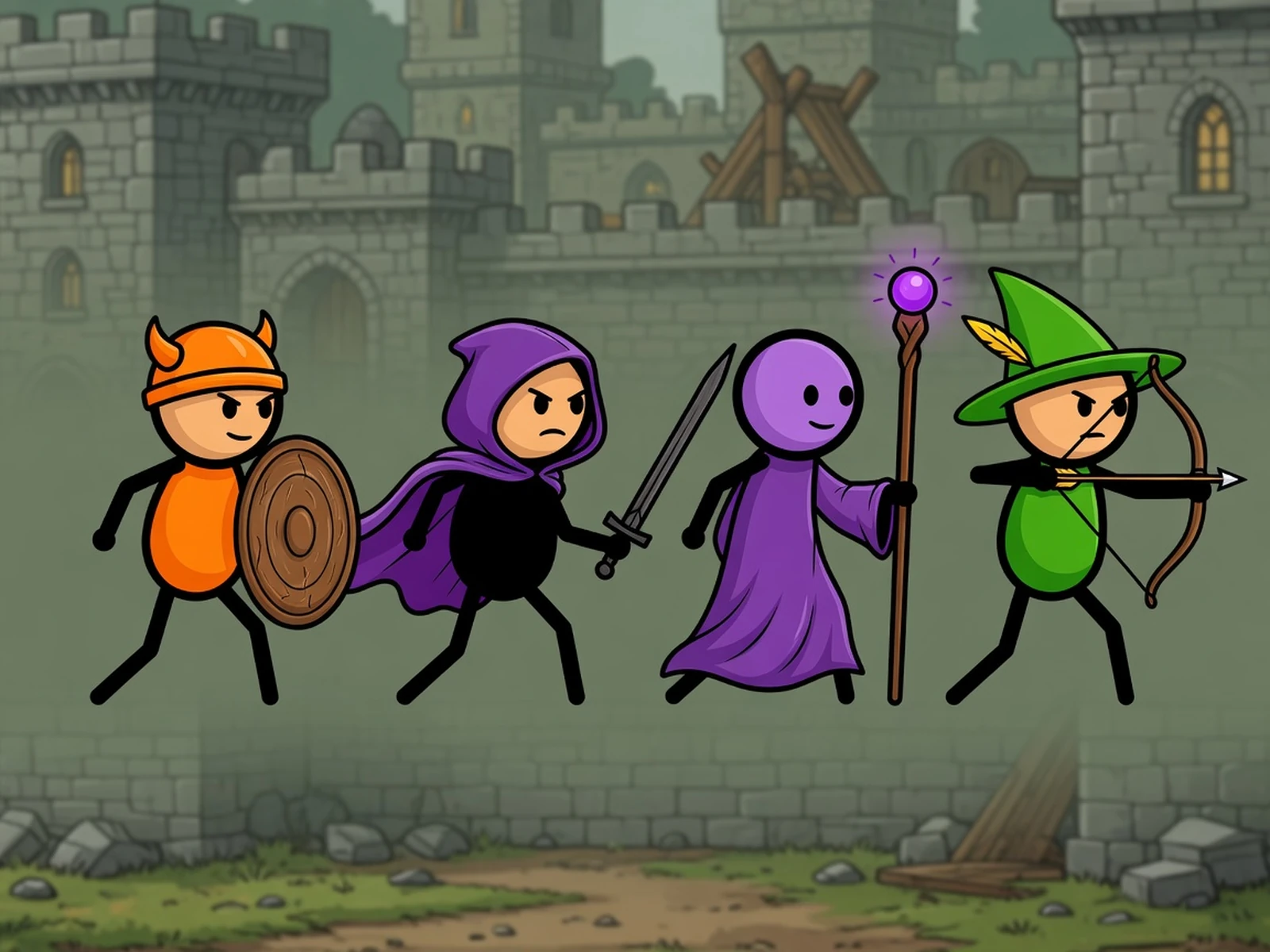 Stickman Siege Icon