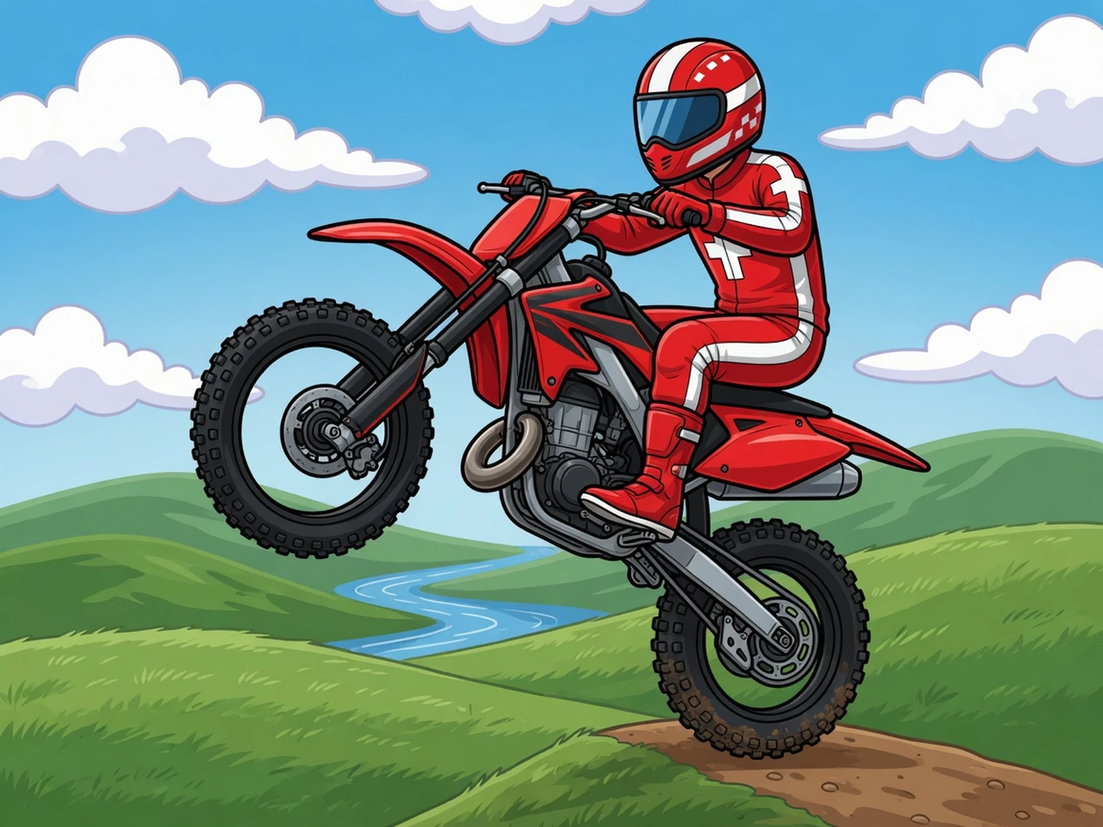 Play Stunt Dirt Bike 2