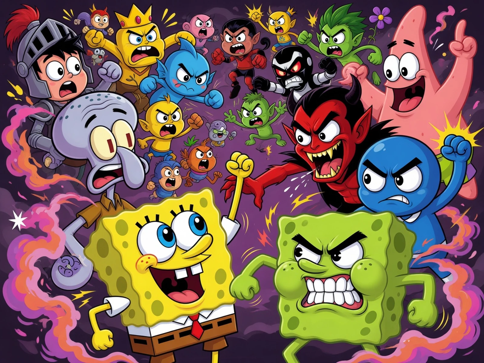 Play Super Brawl 3 - Good Vs Evil