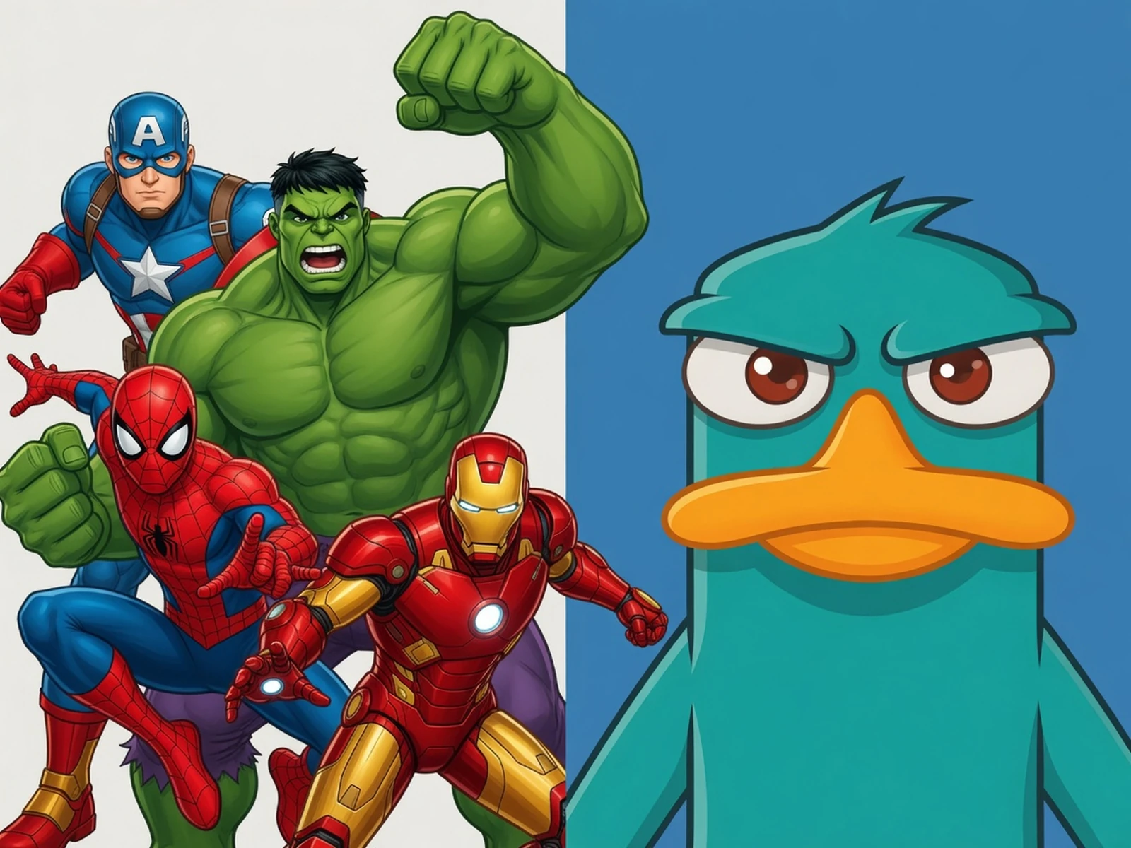Play Super Perry And The Marvel Alliance