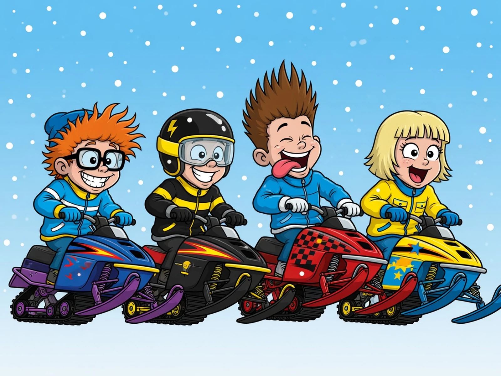 Play Super Snowmobile Rally