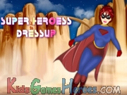 Superheroess Girl Dress Up Icon