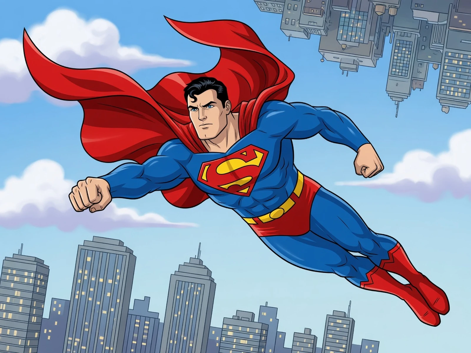 Superman Stop Press Icon