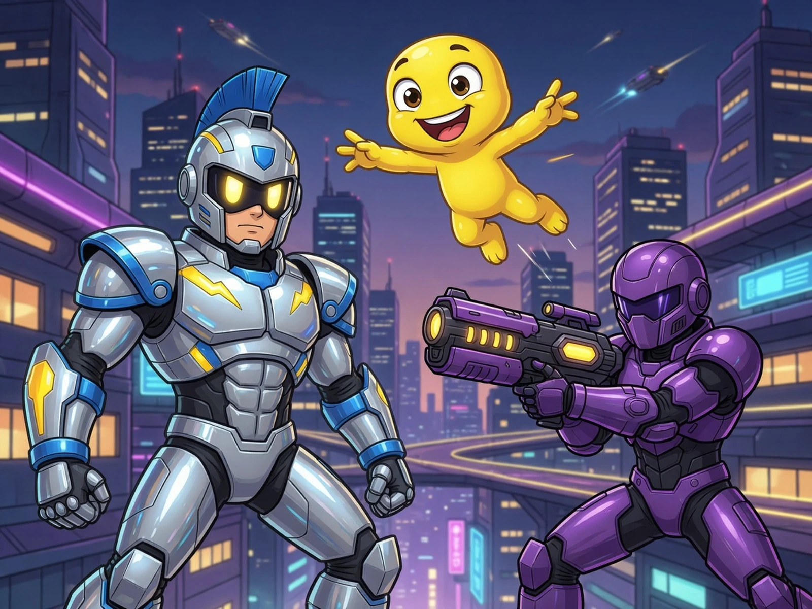 Play Sym-Bionic Titans - Teenage Warriors