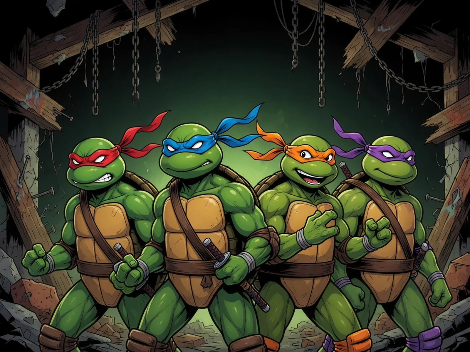 Play Teenage Mutant Ninja Turtles - Demolition Dojo