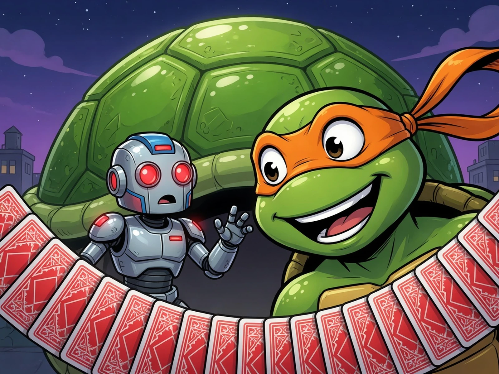 Play Teenage Mutant Ninja Turtles - Heist In A Half Shell