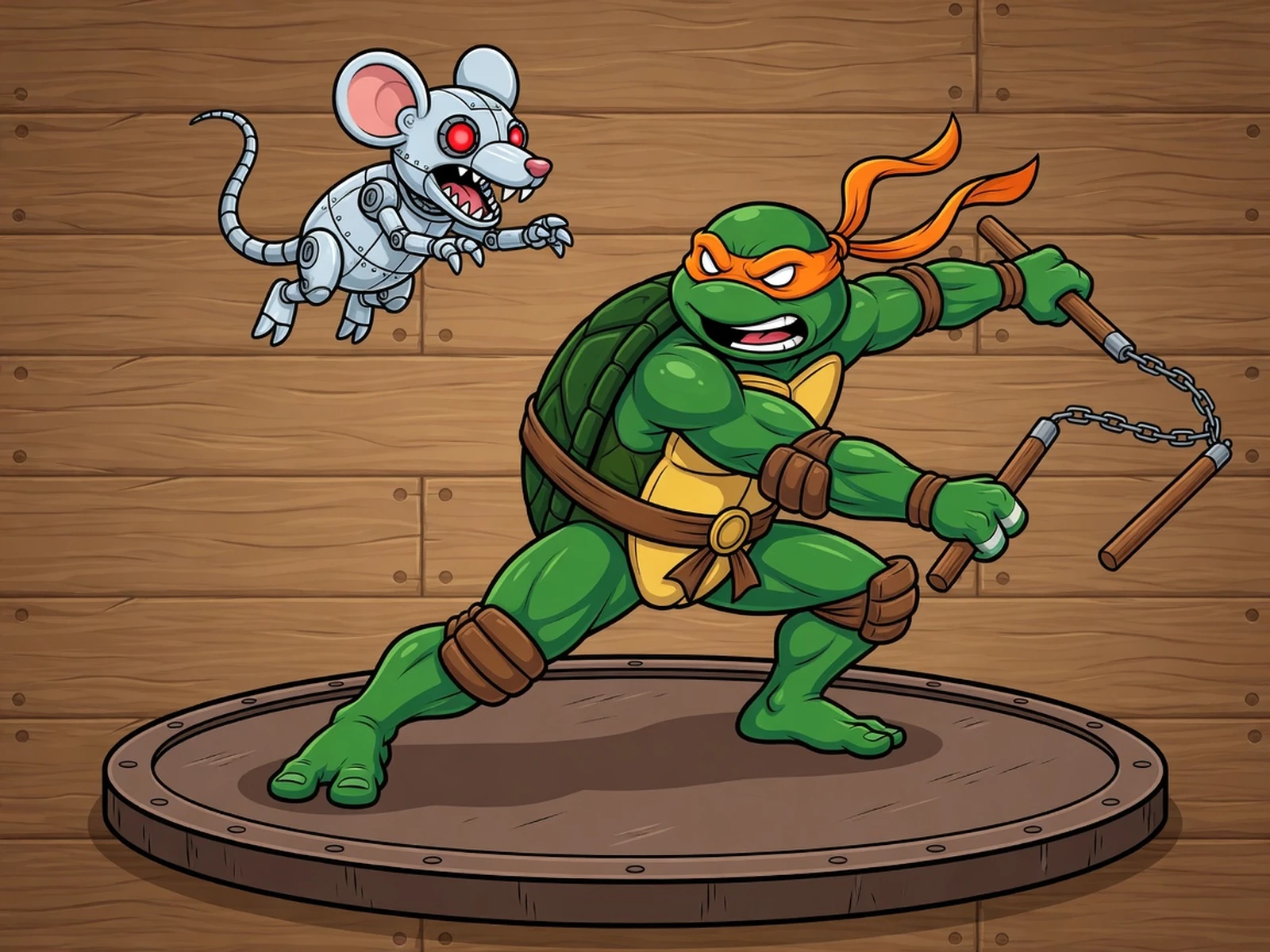 Play Teenage Mutant Ninja Turtles - Mouser Mayhem
