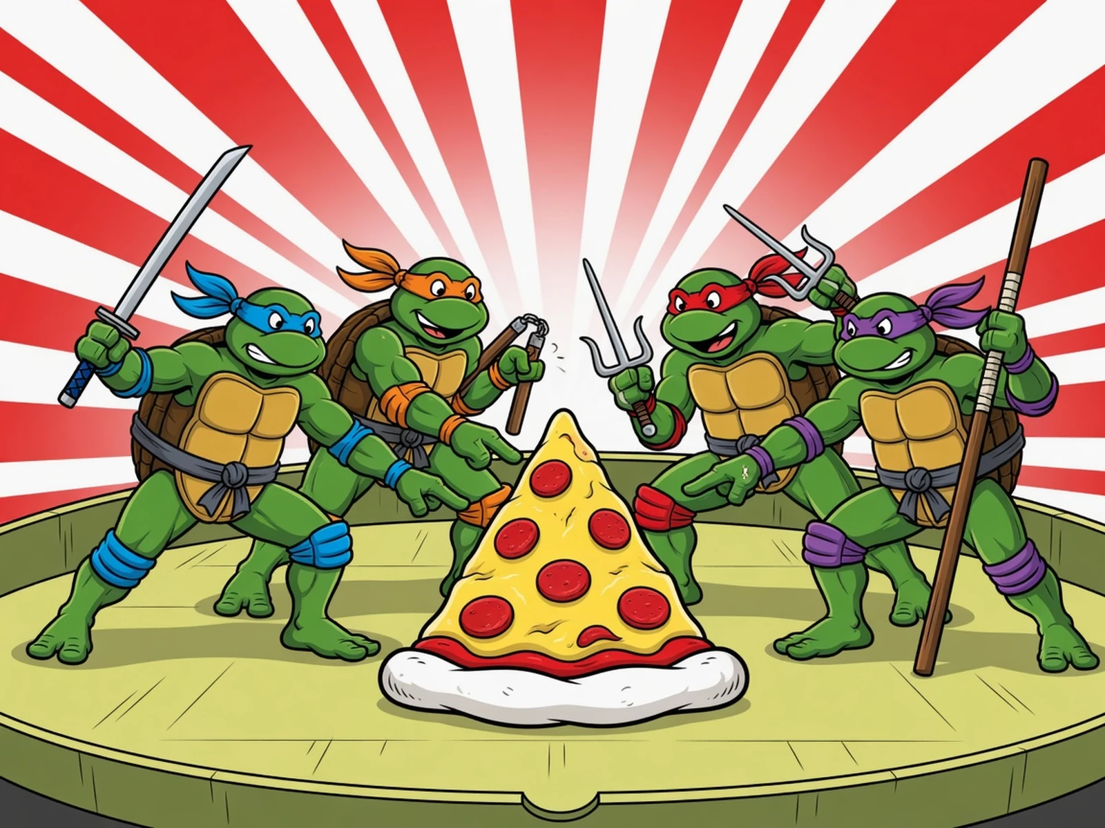 Teenage Mutant Ninja Turtles - The Final Slice Icon