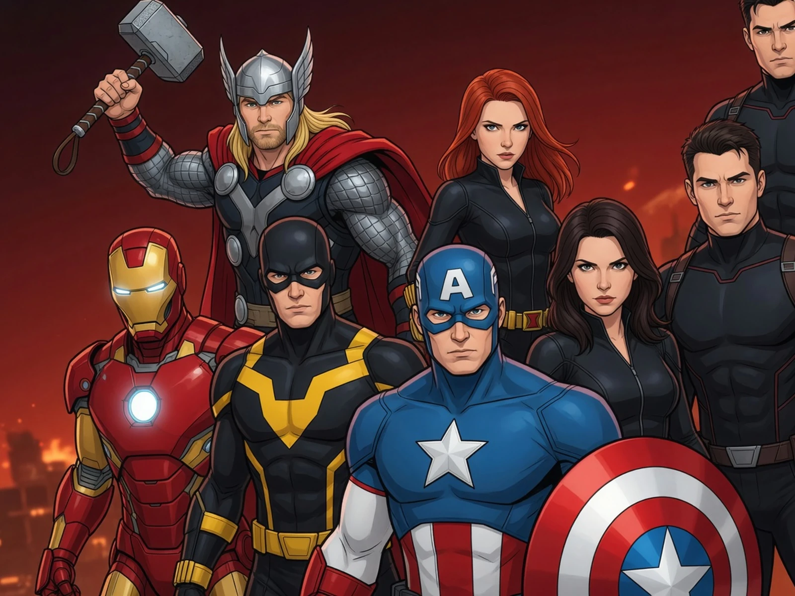 Play The Avengers - Attack On City