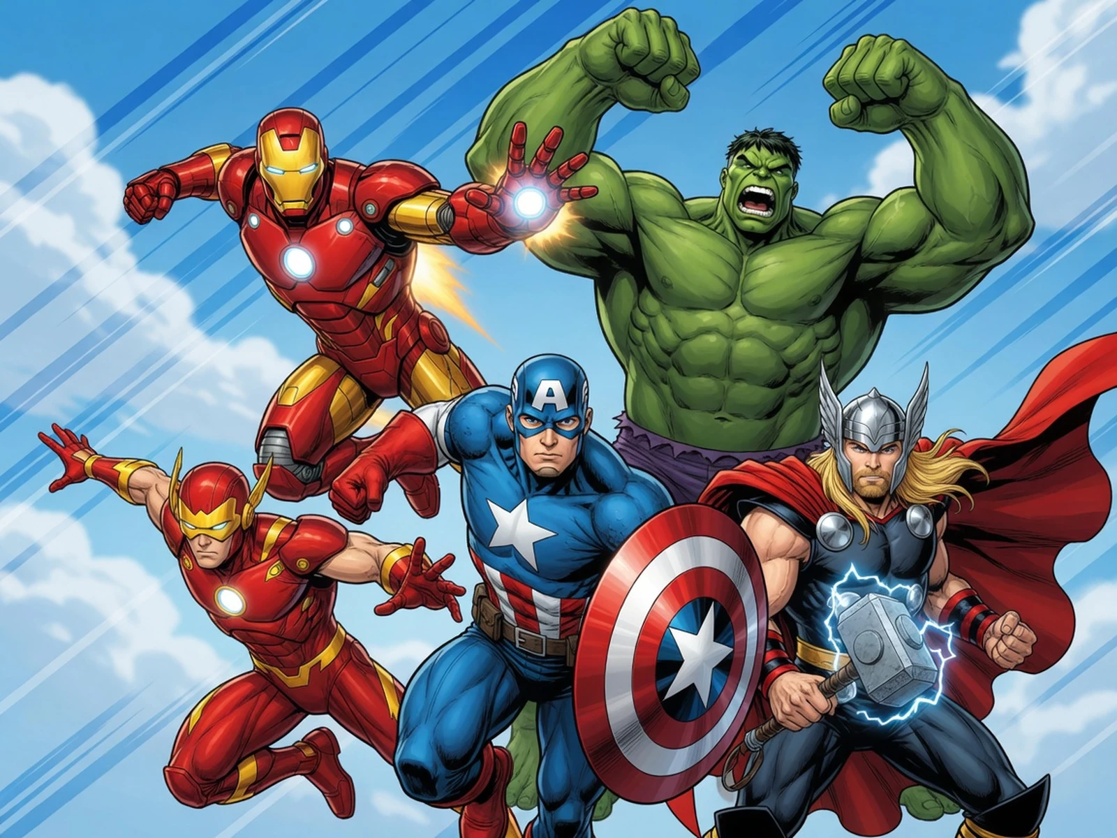 Play The Avengers - Combined Strike