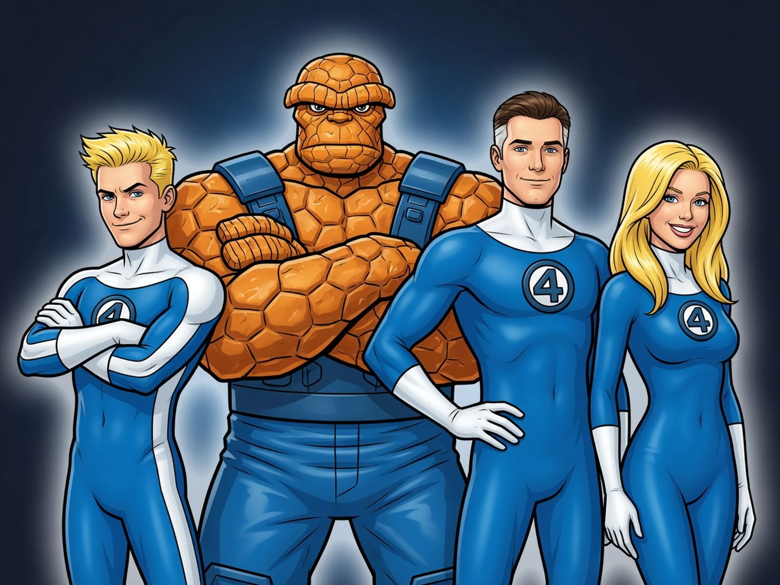 The Fantastic Four - Mechanized Maelstrom Icon