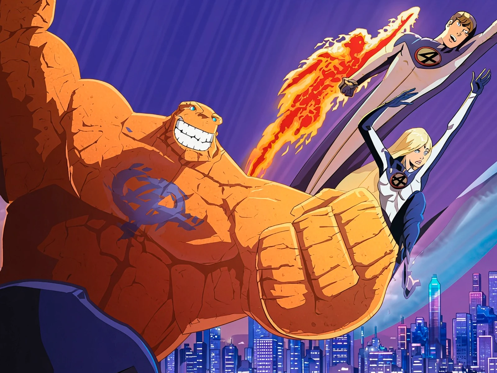 Play The Fantastic Four - Rush Crush