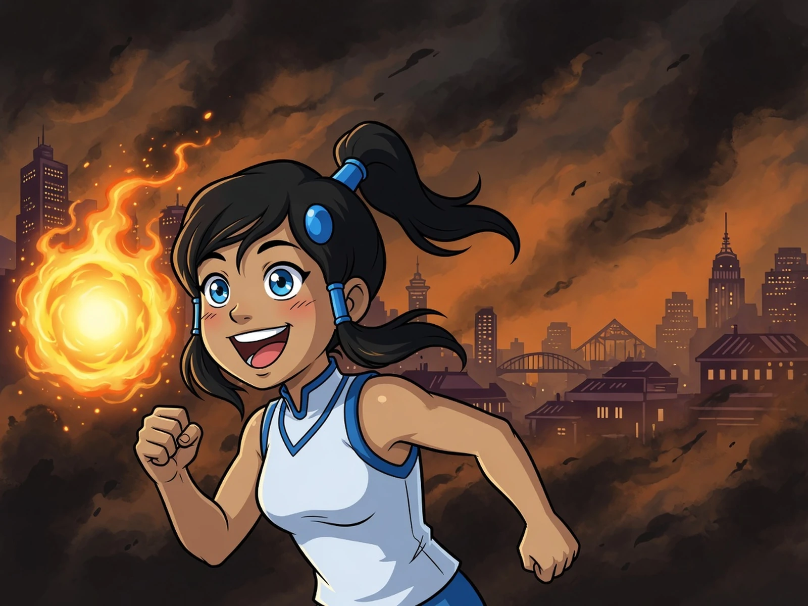 The Legend of Korra - Republic City Run Icon