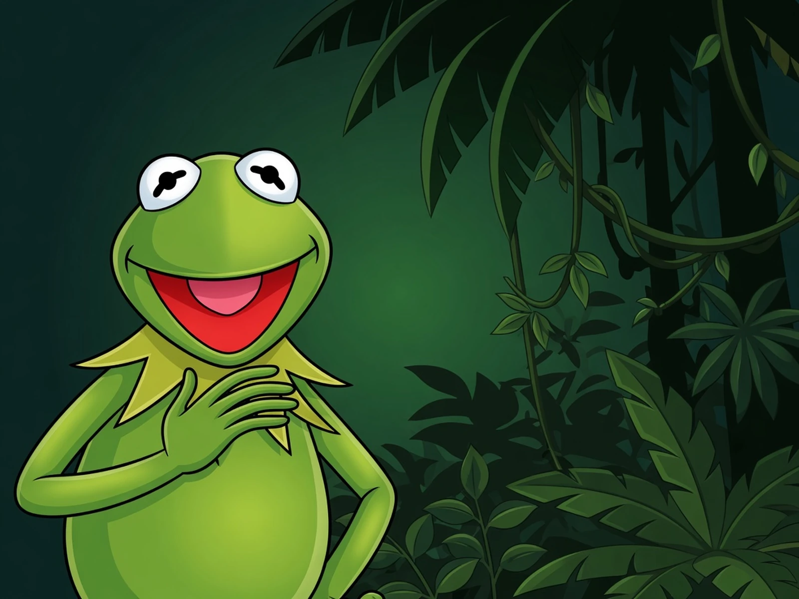 Play The Muppets - Kermit Look a Pond