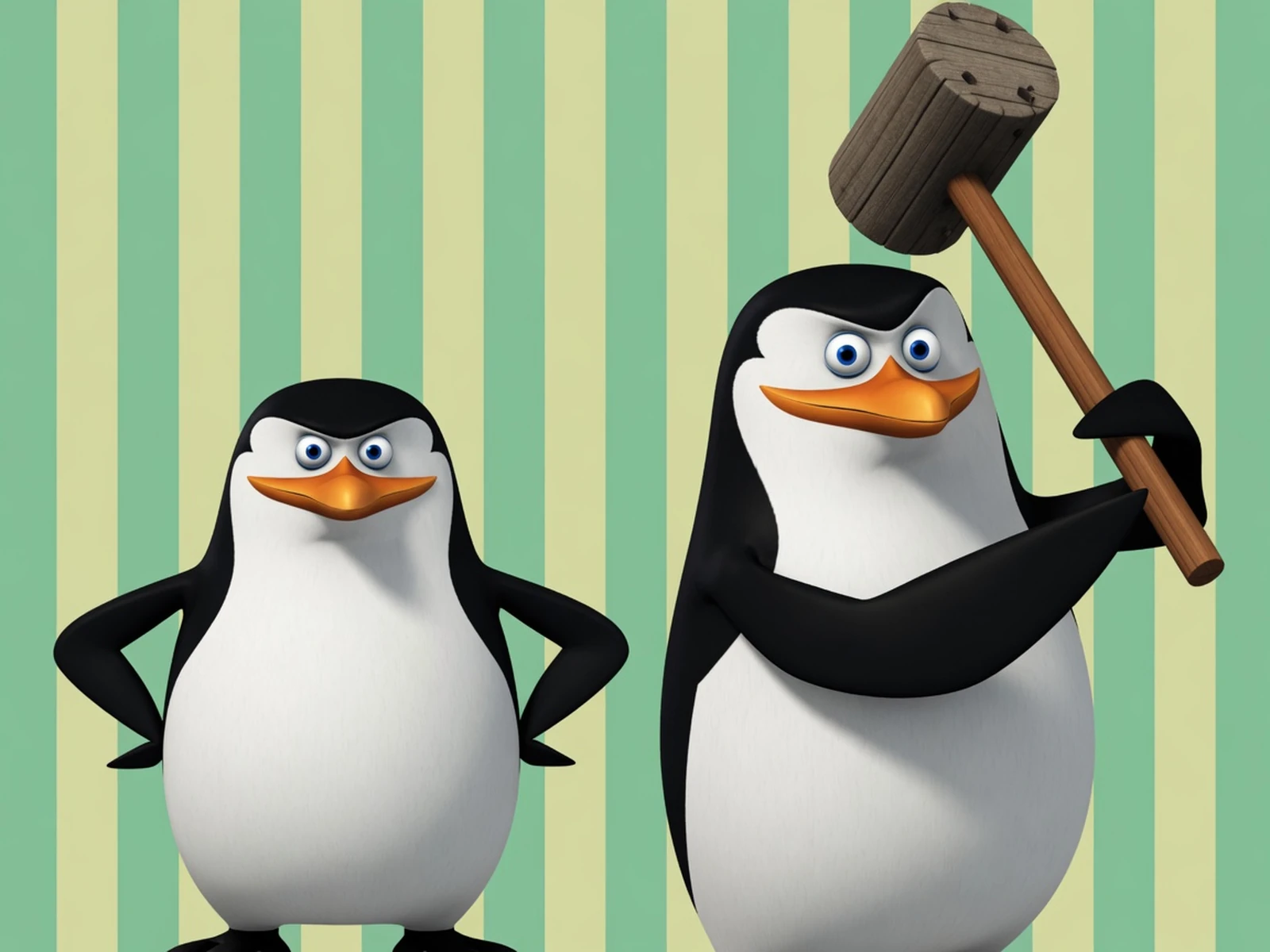 Play The Penguins of Madagascar - Whack-A-Mort