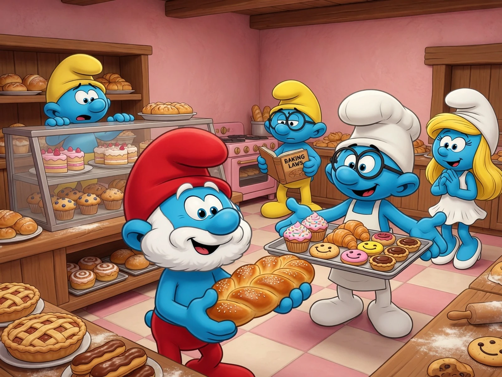 The Smurfs - Greedy's   Bakeries Icon