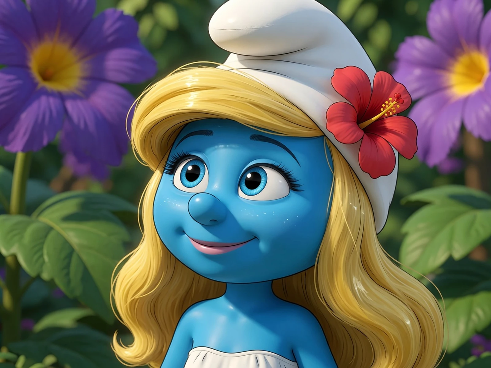The Smurfs - Smurfette's Spot The Difference Icon