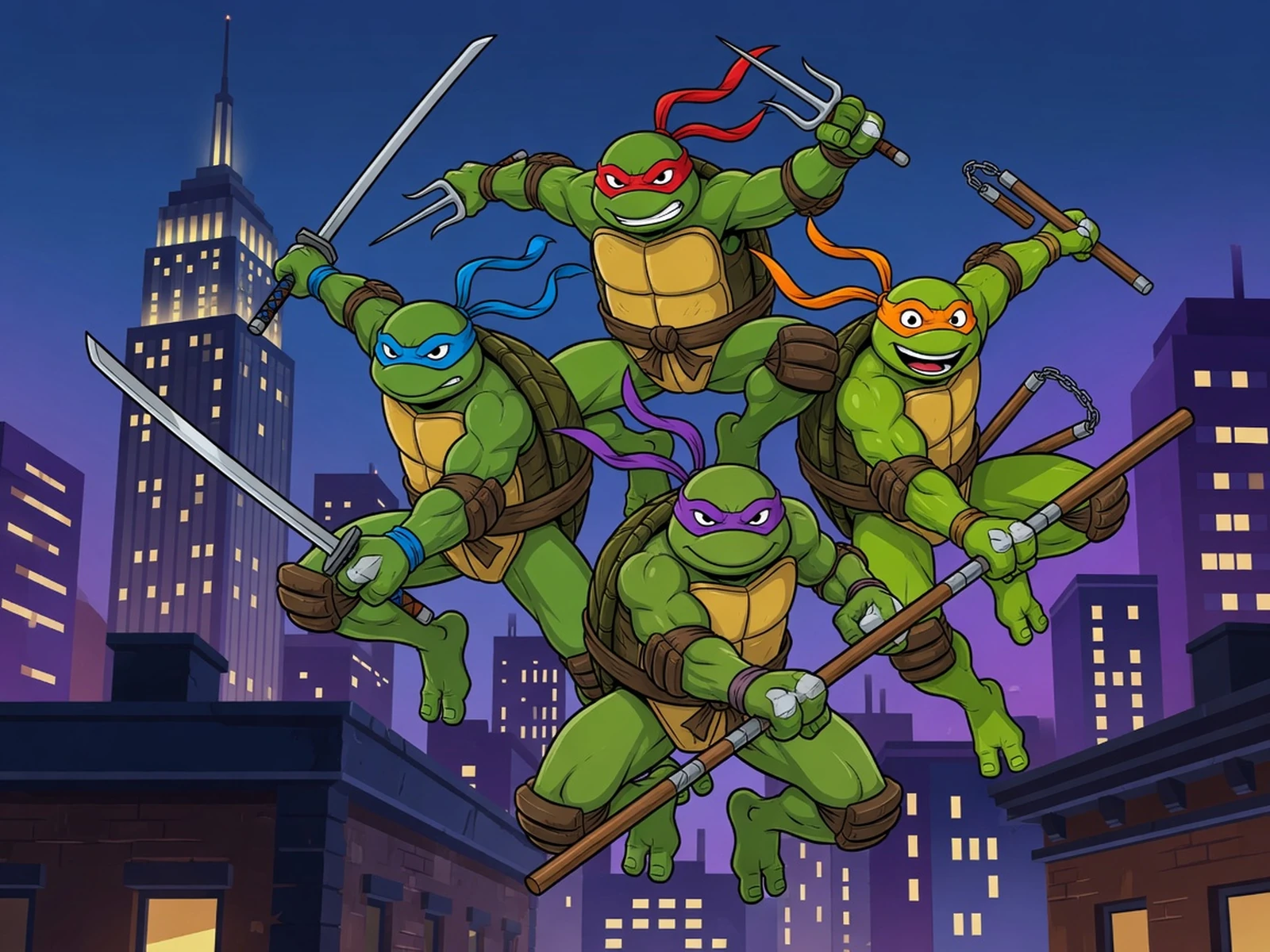 Play TMNT - Spot the Differences